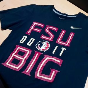 Vintage "FSU Do It Big" Short Sleeve Tee by Nike